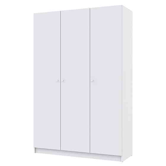 Шкаф распашной для одежды Doros Промо 135х48х204 см Белый (DRS-011204) Днепр