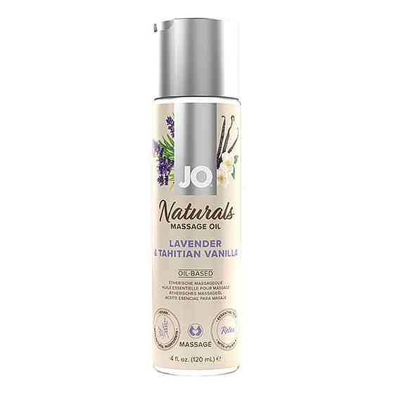 Массажное масло Naturals Massage Oil Lavender & Tahitian Vanilla 120 ml Sex Aura Киев