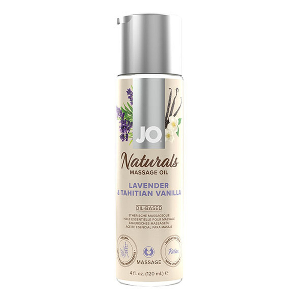 Массажное масло Naturals Massage Oil Lavender & Tahitian Vanilla 120 ml Sex Aura Киев - изображение 1