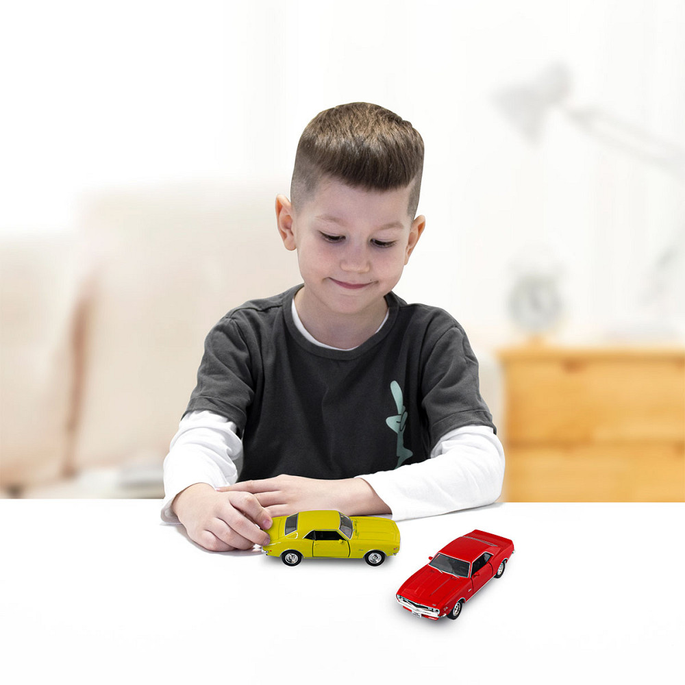 Автомодель - Chevrolet Camaro Z28 1968 (червоний, жовтий) Днепр - изображение 3