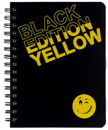 Зошит із роздільниками А5/120 арк. "Yes" пласт. обкл. Smile, 681766, шт Київ - фото 1