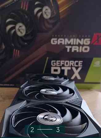 Видеокарта MSI GeForce RTX 3090 Gaming X Trio 24Gb. GDDR6X Киев