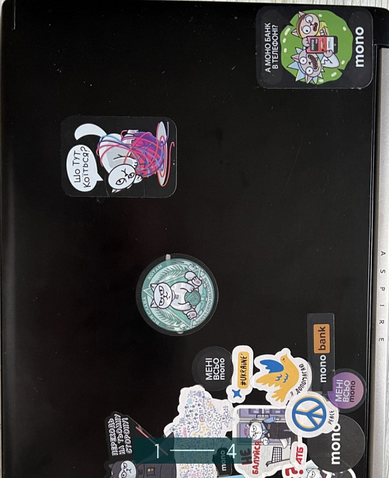 Ноутбук: ASER Aspire 7 Obsidian Black Киев - изображение 1