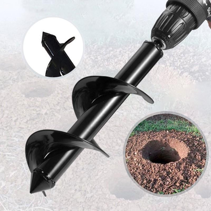 Садовый бур для дрели 10x30 см для земляных работ Киев - изображение 3