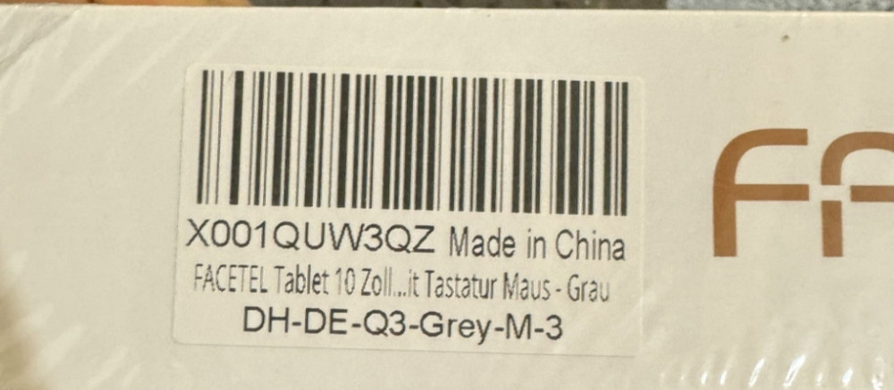 Планшет Facetel Q3 Київ - фото 1