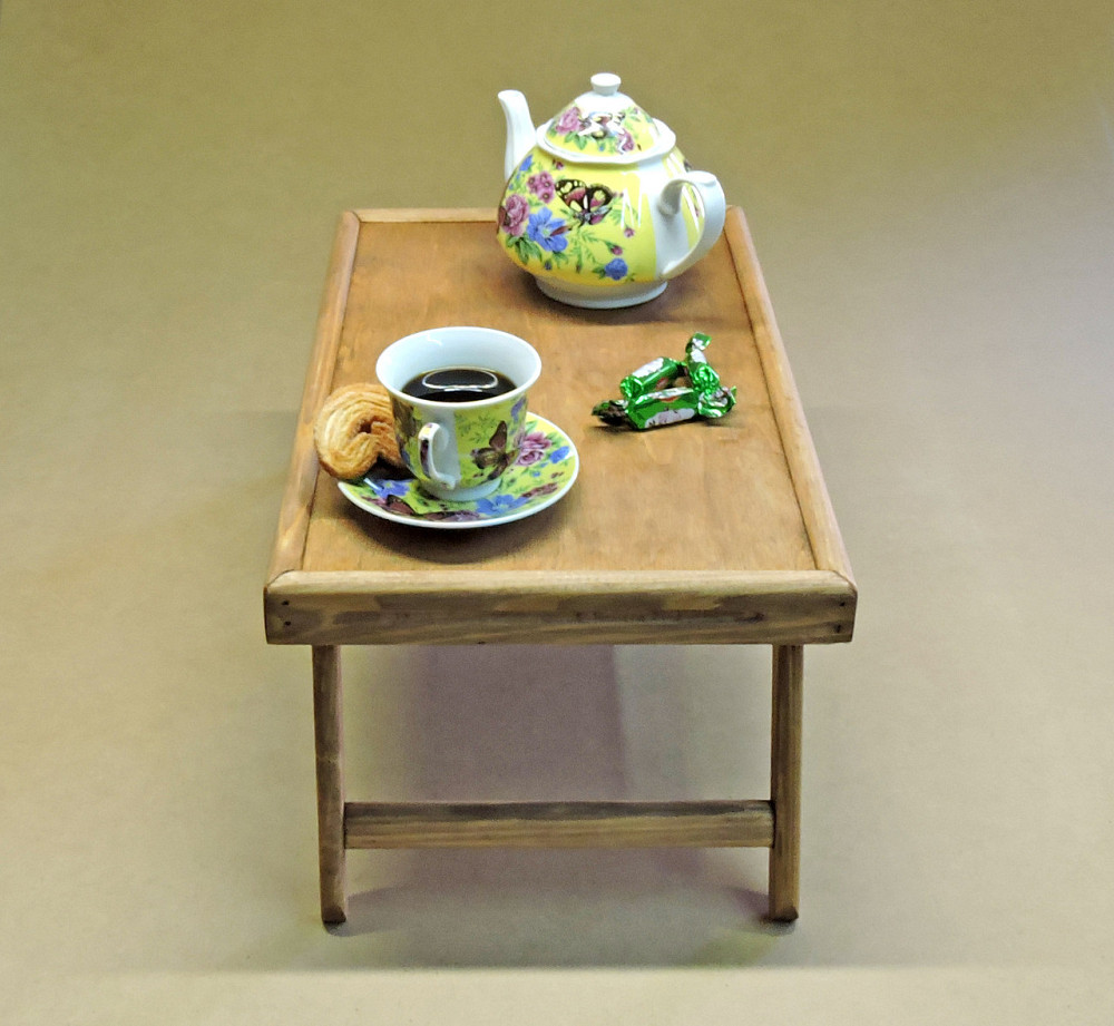 Столик-піднос для сніданку "Даллас" мускат Миколаїв - фото 4