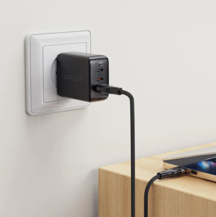 Кабель ACEFAST USB-C 3A, 1.2м, черный, нейлон Киев