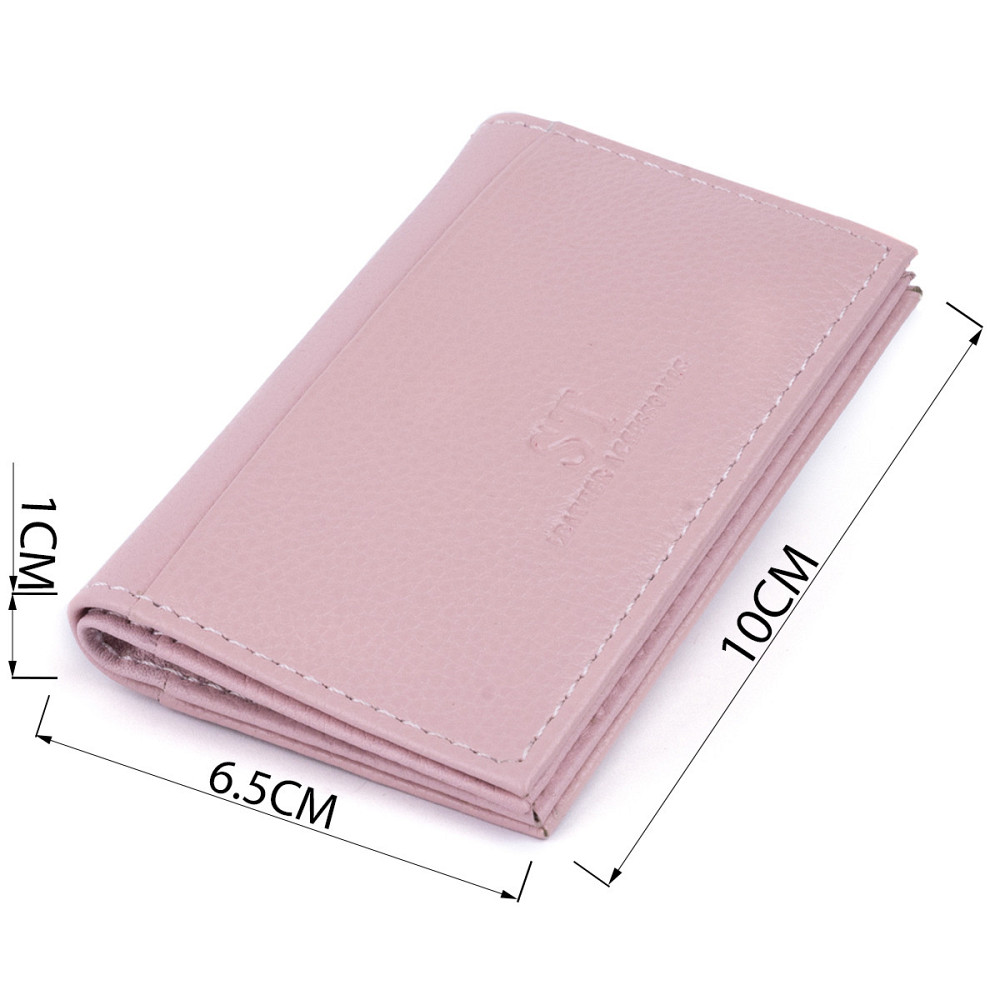 Визитница-книжка ST Leather 19220 Розовая Киев - изображение 3