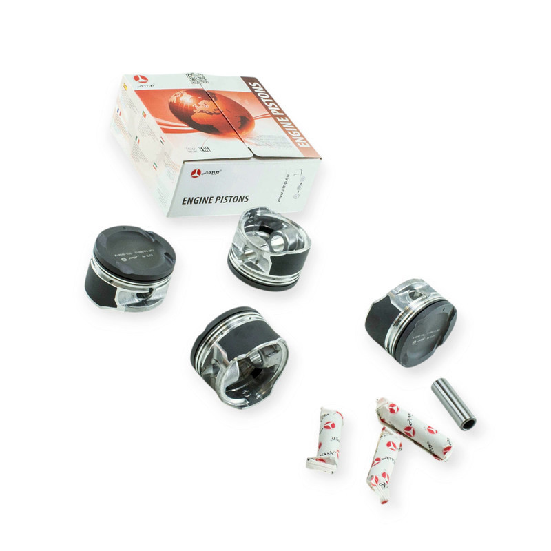 Поршня 1.5 16кл з пальцями (AMP) +0,75 (77.25) анодовані Nexia Мукачево - фото 1