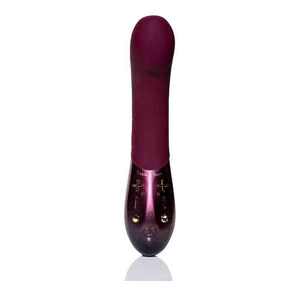 Вібратор для точки G Hot Octopuss KURVE, Treble and Bass Technology, 2 мотори, м’який кінчик Sex Aura Київ
