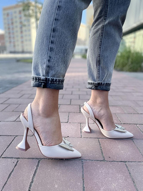 Bashili Босоніжки жіночі BASHILI M91-3 бежеві (літо, еко-шкіра) (4978) Коломия - фото 5