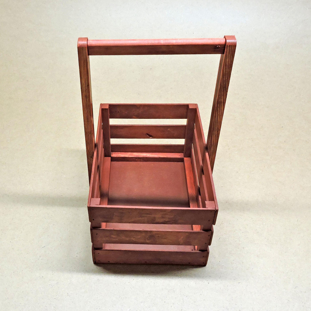 Подарунковий кошик "Шеллі 18х30" корал Миколаїв - фото 7