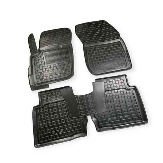 Килимки салону автомобіль Ford Mondeo V, Fusion (2012-2021) борт 2,5 см, з перемичкою Мукачево