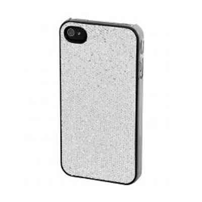 Кришка для Iphone 4S "Silver Glitter" Рівне