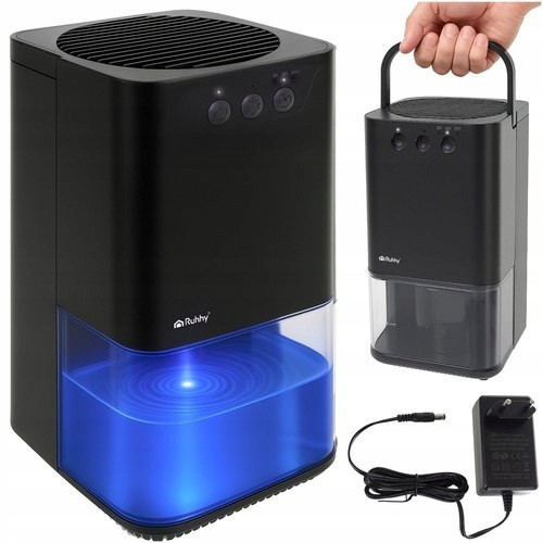 Осушитель воздуха 1400 мл со светодиодной подсветкой и таймером Ruhhy (26494) 36 Вт Нововолынск - изображение 1