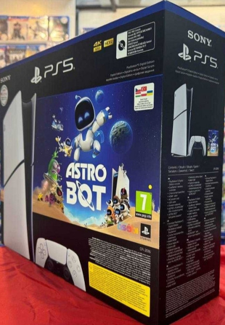Приставка IGame PlayStation Ps5 Slim Digital 1TB Astro Bot Киев - изображение 3