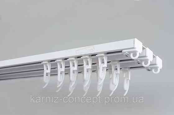 Стельовий карниз для штор БР-19/1 (фурнітура люкс) 2.5 Бровари