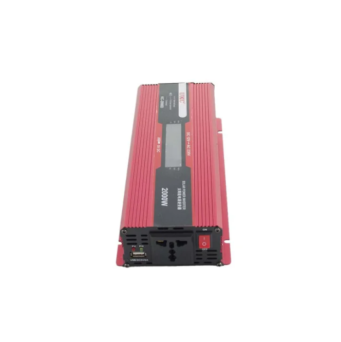 Інвертор UKC KC-2000D 2000W 12V–220V з LCD дисплеєм та USB, перетворювач напруги Одеса - фото 5