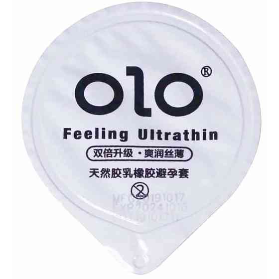 Презервативы Olo 0.01 Black, ультратонкие, с гиалуроновой кислотой, 10 шт. Sex Aura Киев