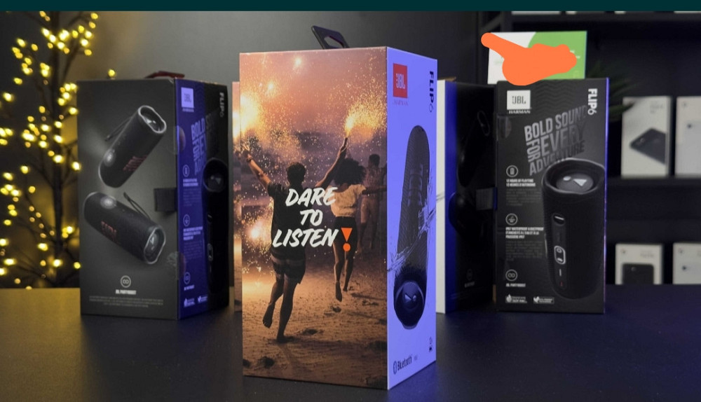 NEW Портативна колонка; JBL Flip 6 Speaker Black Харків - фото 3