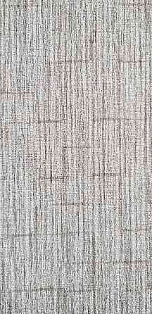 Шпалери вінілові на флізеліні Rasch Golden Hour метрові однотонні смужки під мішковину темно-сірі Київ