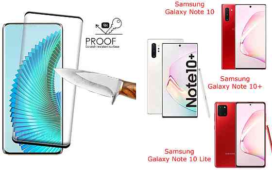 Захисне скло HyperGlass Pro для Samsung Galaxy Note 10, Galaxy Note 10+, Galaxy Note 10 Lite – максимальна чутливість та захист Київ