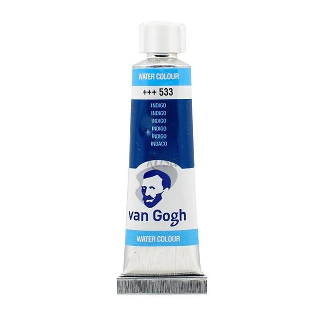 Фарба акварельна Van Gogh (533) Індіго туба 10 мл Royal Talens Київ - фото 1