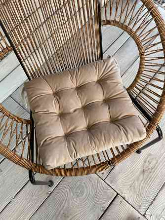 Подушка для стільців (40x40х5 см) Decorator Velour колір бежевий 84-106 Київ
