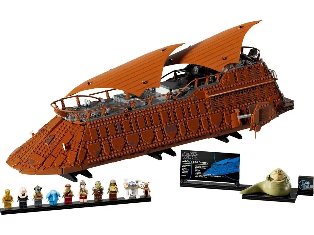 Конструктор Star Wars Вітрисна баржа Джабби, 3942 деталей сумісний із lego-лого Київ - фото 1