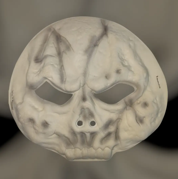 Маска на Хелловін Череп one size бежевий Київ - фото 1