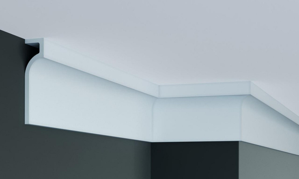 Карниз полиуретановый гладкий Gaudi Décor P 895 Днепр - изображение 1