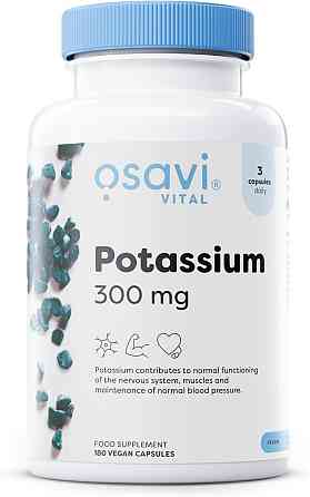 Калій Osavi Potassium 300 мг 180 капсул Луцьк