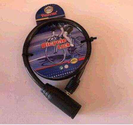 Замок на колесо (трос 650*8mm) (с ключом) Мукачево