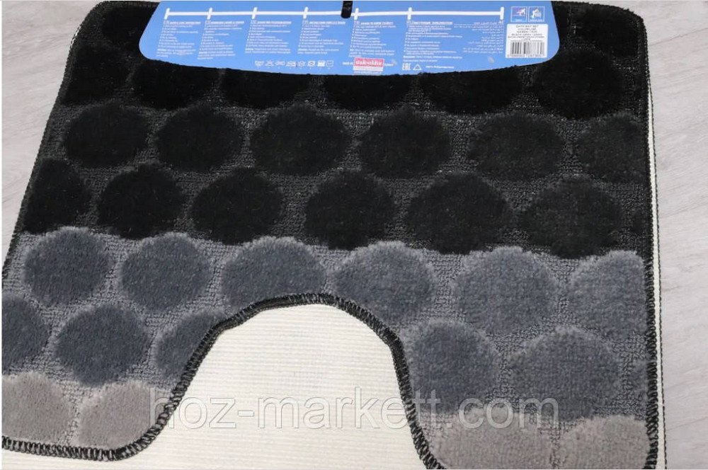 Коврики для ванной и туалета набор 2-ка Турция 100 х 60 см и 60 х 50 см Харьков - изображение 2