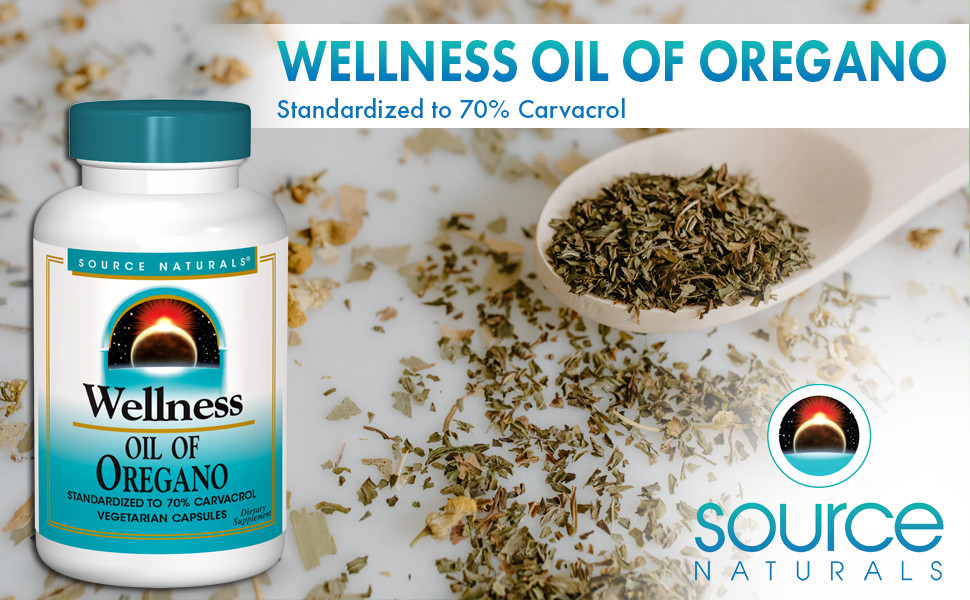 Масло орегано Source Naturals Wellness, Oil Of Oregano, 30 Vegetarian Capsules (45 mg per Capsule) Луцк - изображение 2