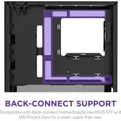 Корпус NZXT H3 Flow All Black (CC-H31FB-01) Вінниця - фото 7