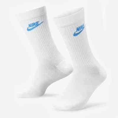 Шкарпетки Nike U NK NSW EVERYDAY ESSENTIAL CR DX5025-911 46-50 3 пари Білі (196148785753) Вінниця