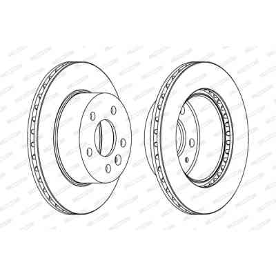 Тормозной диск FERODO DDF860 Винница