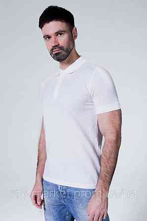 Поло класичне Stedman Lux Polo чоловіче біле (ST9060-WHI) XXL Київ