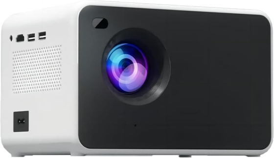 Мініпроєктор WOOPKER WP-P2 Full HD 1920×1080, 4K, HDMI, USB, Wi‑Fi 2,4/5 ГГц, Bluetooth 5.0, CN-версія Київ