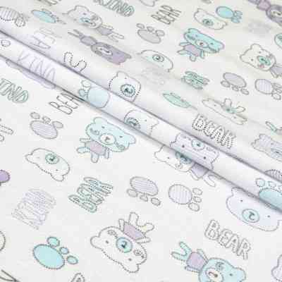 Детский постельный набор Home Line Тедди (сиренево-бирюзовый) (174750) Винница