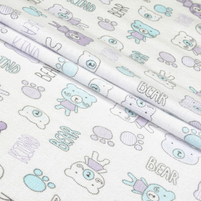 Детский постельный набор Home Line Тедди (сиренево-бирюзовый) (174750) Винница - изображение 2