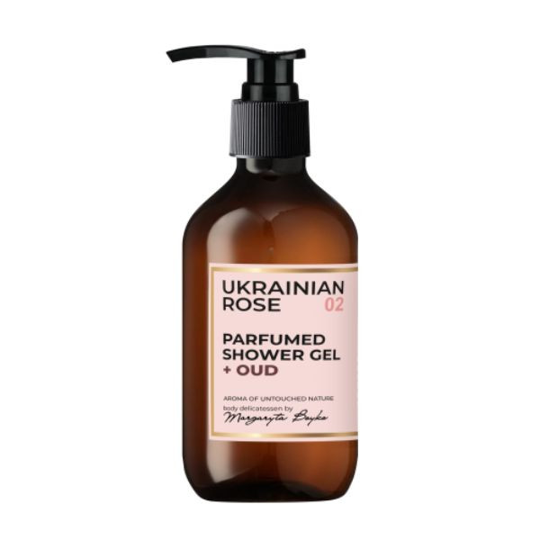 СПА-гель для душа с натуральными маслами +OUD Ukrainian Rose 300 мл Киев - изображение 4