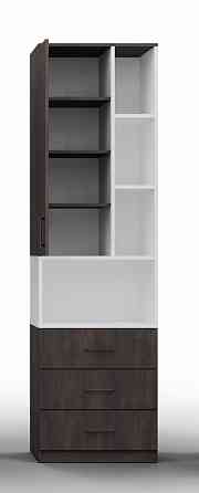 Шафа для одягу Tetris Т-4, Бетон, 600/520/2100 Львів