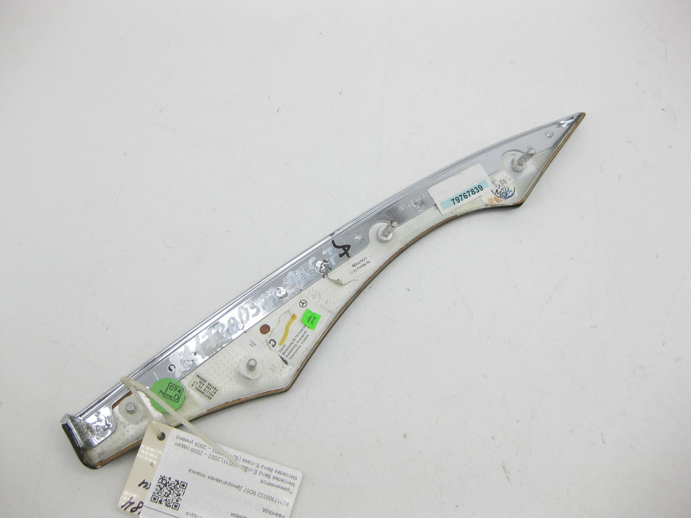 Mercedes-Benz  A2117300322 9D57 Дерев'яна декоративна накладка задніх лівих дверей Авангард E-class W211 E-class S211 Одеса - фото 5