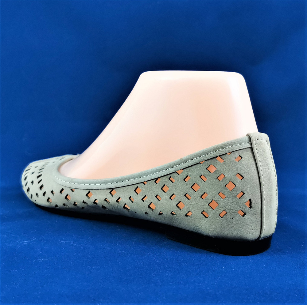 .Женские Летние Балетки с Открытым Носиком Бежевые Мокасины Туфли (размеры: 36,37,38,39) - 05-6 Днепр - изображение 2