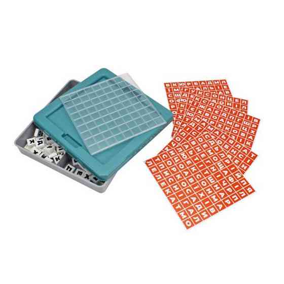 Дитяча розвиваюча гра філворд "Слова" 2963TXK 162 фішки, 10 шаблонів Вінниця