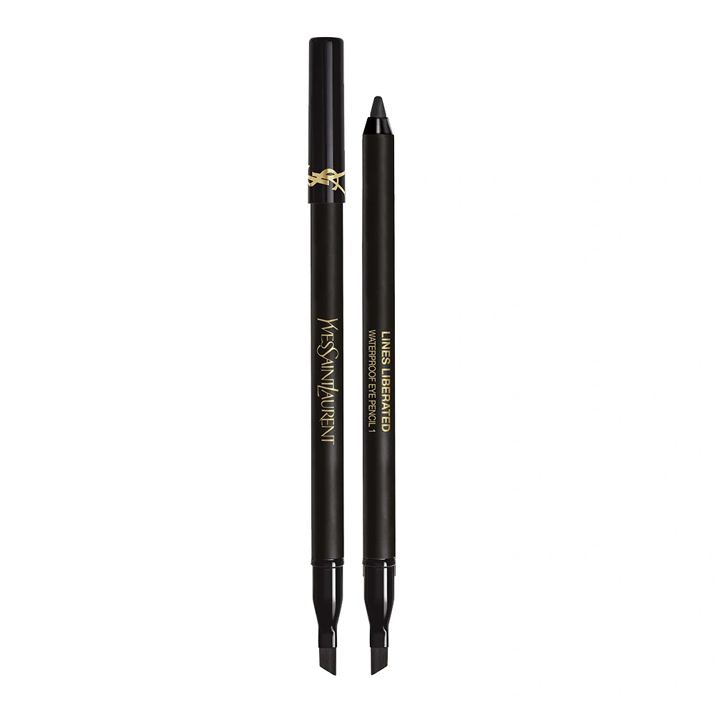 Водостойкий карандаш для глаз Yves Saint Laurent Lines Liberated Waterproof Eye Pencil 01 Unbridled Black Славянск - изображение 1