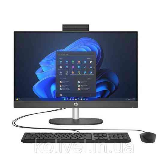 Комп'ютер HP ProOne 240 G10 AiO / Ultra7 155U, 32, 512, Cam, WiFi, K&M, HAS, W11Pro (A54YZET) Київ