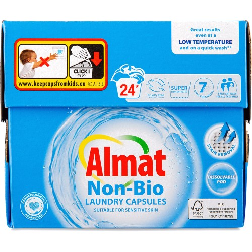 Капсули для прання Almat Non-bio 24 капсули Львів